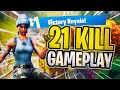 21 High Kill Game Solo Vs Squad Win Full Gameplay Fortnite Season 3 Chapter 3.