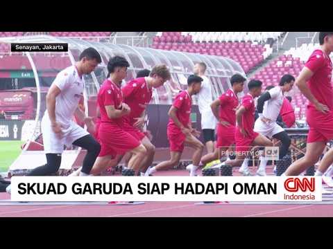 Skuad Garuda Siap Tantang Oman di GBK