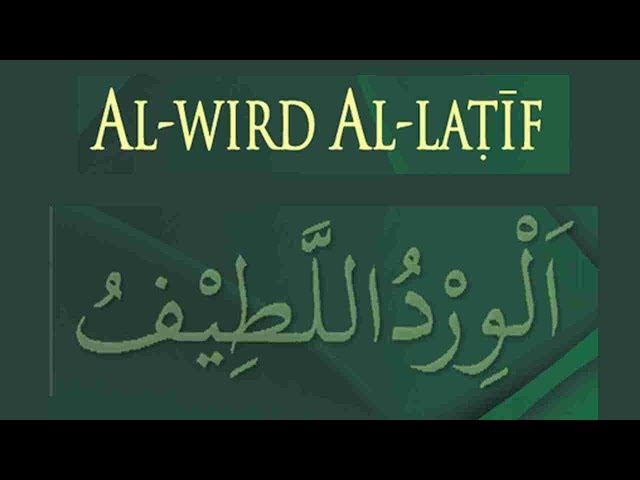 Wird al Latif Imam al Haddad class=