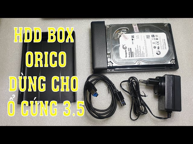 Mở hộp và hướng dẫn sử dụng HDD box đúng cách - Thiết bị cần thiết để làm youtube