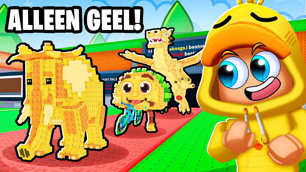 Van 0$ Naar 1 TRILJOEN Met GELE BRAINROTS In Steal A Brainrot! (Roblox)