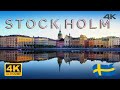 STOCKHOLM , Sweden 4K 🇸🇪 City-Cinematic drone Footage