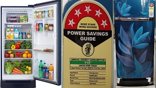 Samsung 189 Litres 5 Star Direct Cool Single Door Refrigerator With Base Drawer Blue Unboxing Review