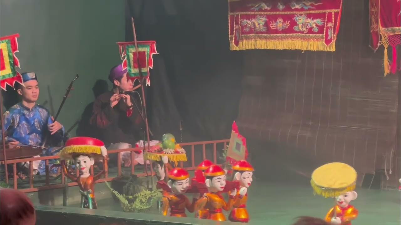 Water puppet Show Hanoi, Vietnam YouTube