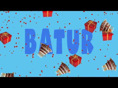 İyi ki doğdun BATUR - İsme Özel Ankara Havası Doğum Günü Şarkısı (FULL VERSİYON) (REKLAMSIZ)