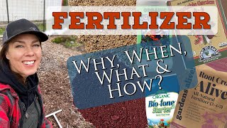Using Fertilizer in the Vegetable Garden