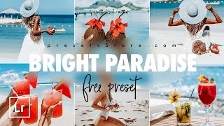 Bright Paradise — Mobile Preset Lightroom | Tutorial | Download Free | Beach Preset | Summer Preset screenshot 4