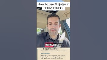 How to use Ninjutsu in FFXIV TTRPG! #ffxiv #ffxivttrpg #dnd #finalfantasy #criticalrole