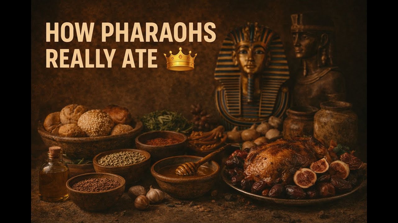 How Pharaohs Really Ate 👑
