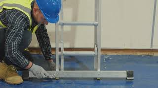 How To Fit A Stabiliser Bar To An Extension Or Combination Ladder Lyte Ladders