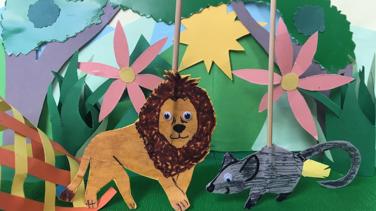 The Lion and the Mouse - Children's Puppet Show 