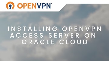 Installing Access Server V 2.8.3 on Oracle Cloud