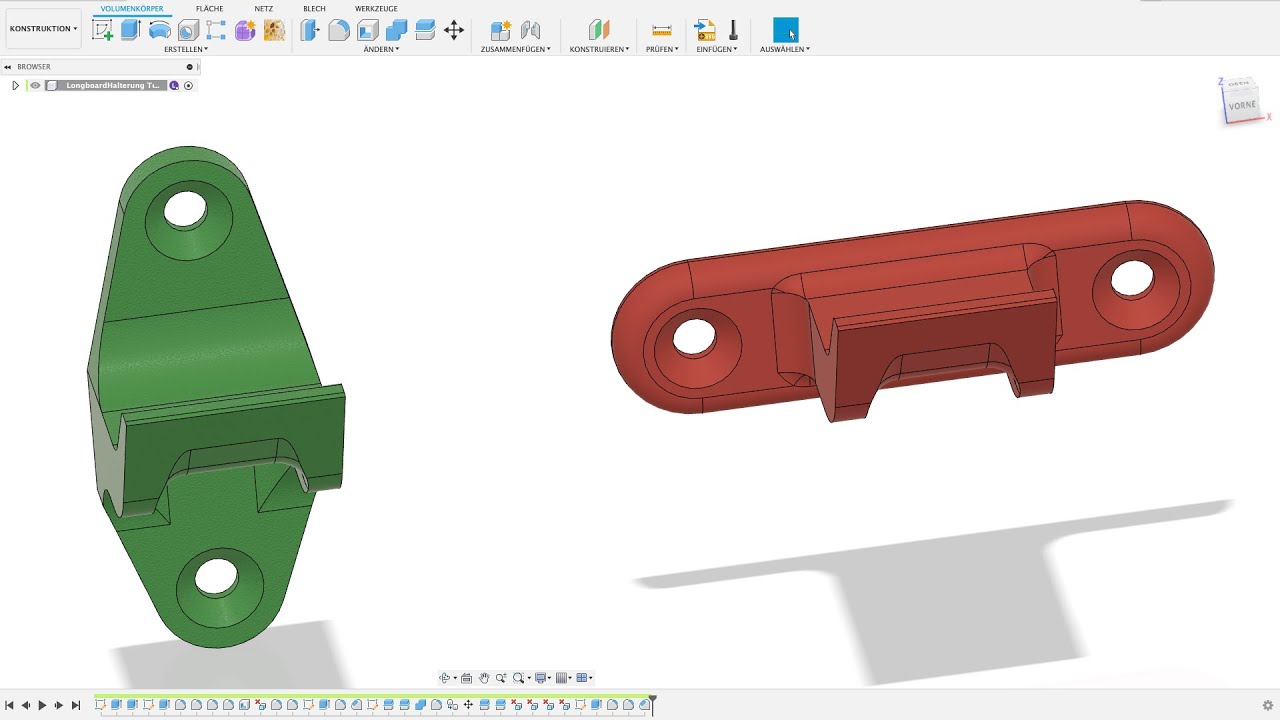 3D Druck Optimiert Konstruieren CAD Fusion 360 Tutorial Deutsch YouTube