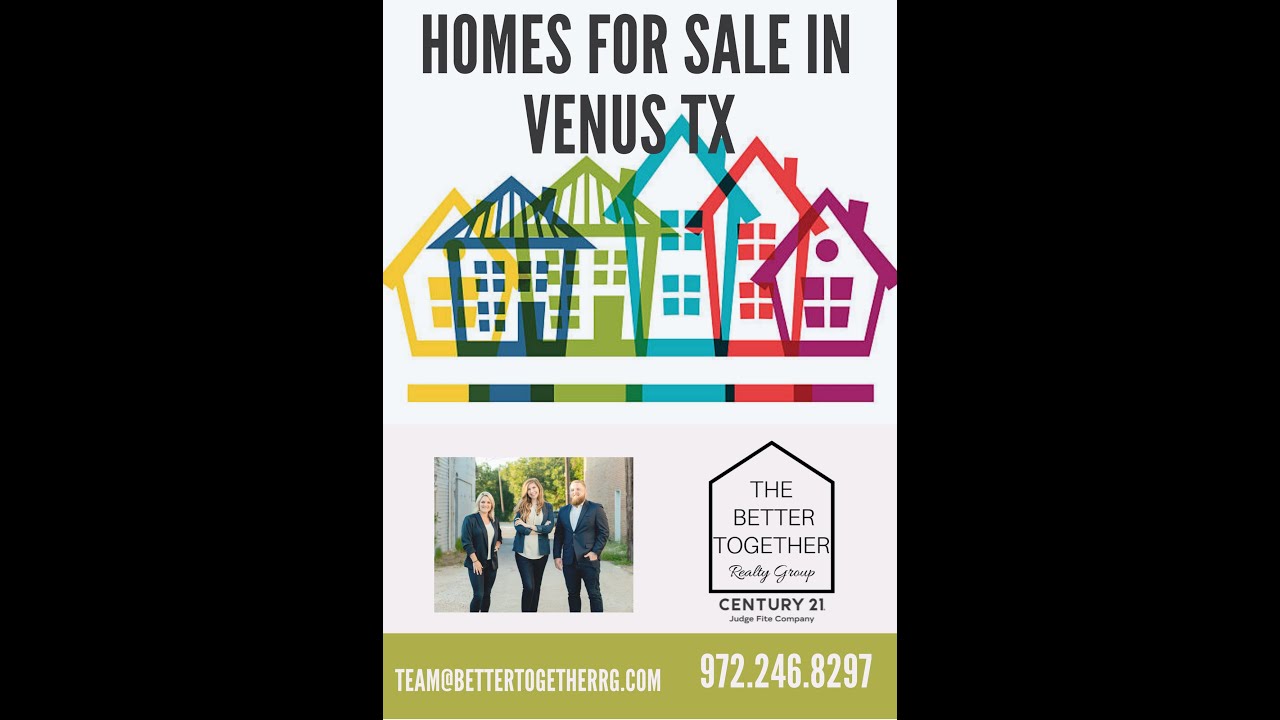 Homes For Sale In Venus Tx YouTube