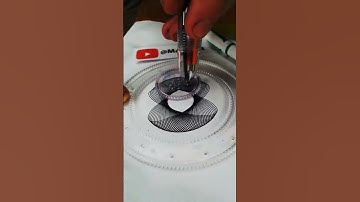 How many rotations did the pen make in total? ?? #Spirograph #2024 #shorts