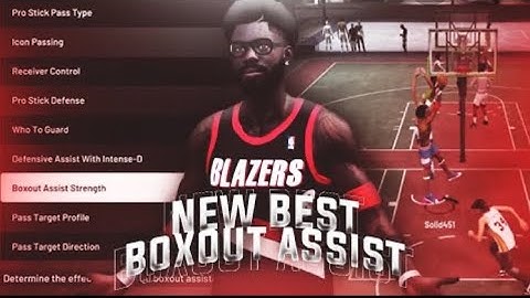 BEST BOXOUT ASSIST FOR SNAGGING(Get EveryRebound)🦋