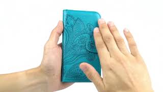 MOLLYCOOCLE iPhone SE 5S 5G Case, Luxury Gray Butterfly Stand Wallet Purse Credit Card ID Ho Reviews screenshot 4