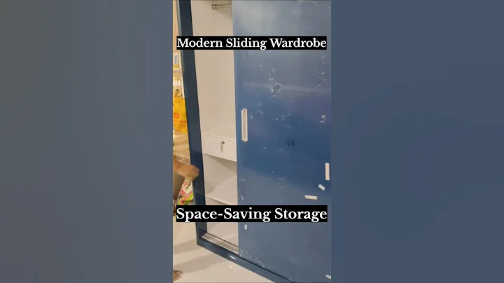 🏡 Modern bedroom Sliding Wardrobe Design| amazing woodwork  #shorts #trending #wardrobe