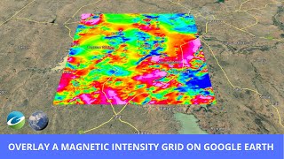 How to Overlay a Magnetic Intensity Grid on Google Earth