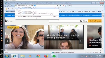 PDF Client Side Request Injection + Exploit kit