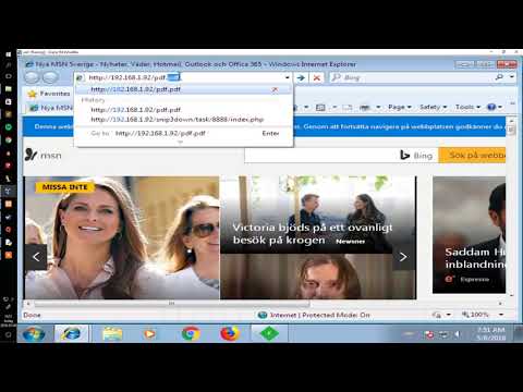 PDF Client Side Request Injection + Exploit kit