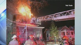 Overnight fire in Menominee destroys house, leaves one injured as cause is under investigation