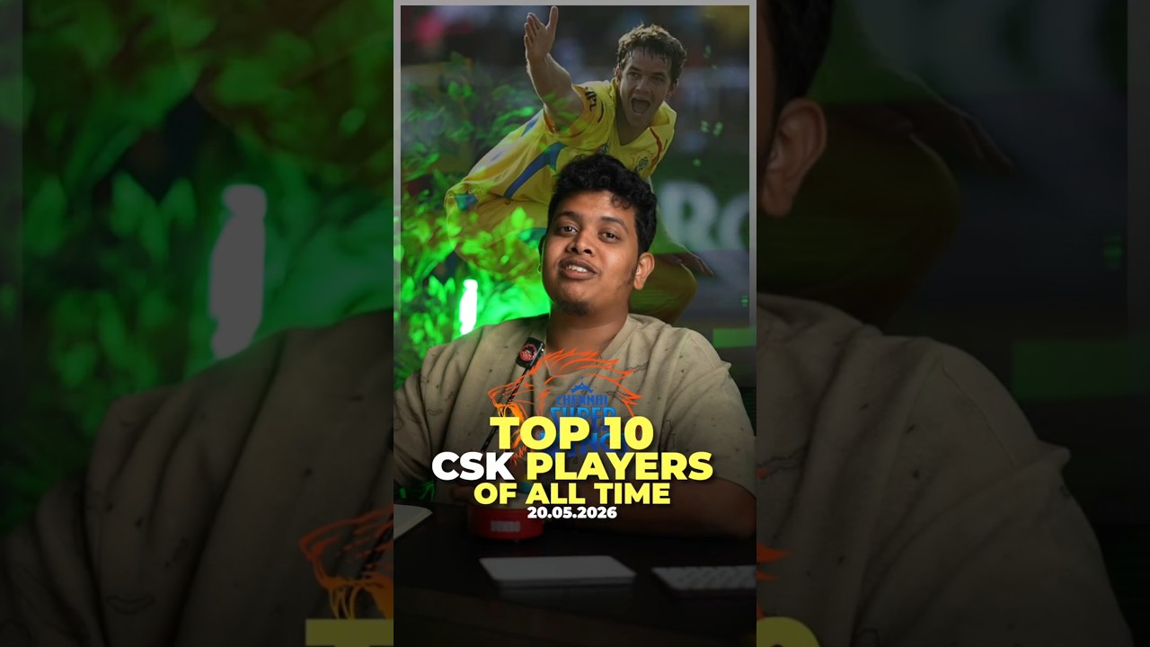 Ranking Top 10 CSK Players 🔥- Irfan's View