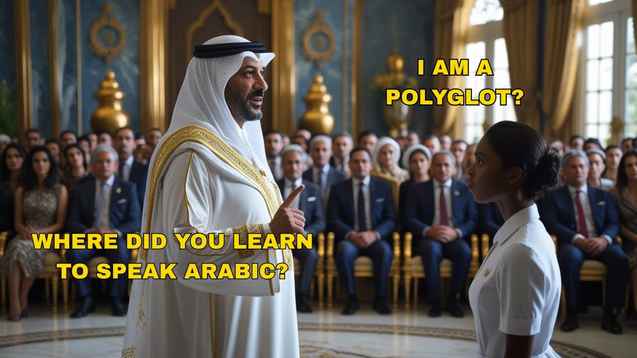 The Billionaire Sheikh Speak in Arabic....Only the Hotel Maid Response  Change Everything...