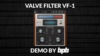 AudioThing Valve Filter VF-1 DEMO (VST/AU/AAX Plugin)