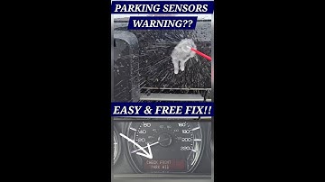 Parking Sensors NOT Working? Easy and Free FIX!!Try This Before Replacing Sensors. IT WORKED ON MINE