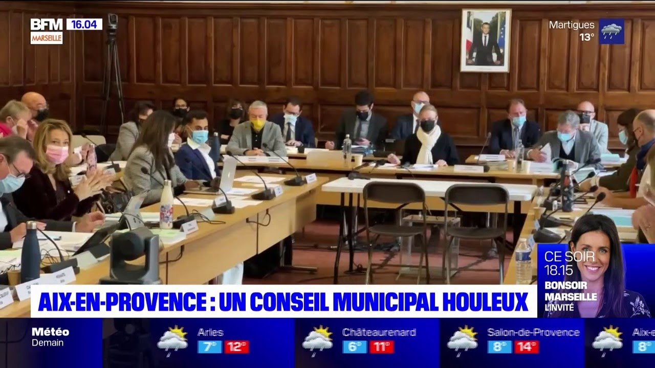 Aix-en-Provence : un conseil municipal houleux