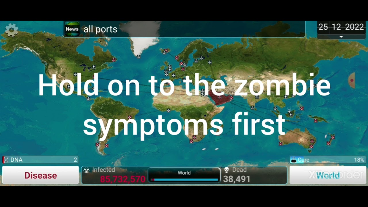 Plague Inc Necroa Virus Mega-Brutal Walkthrough with Guiding - YouTube