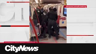 Police launch investigation into violent arrest on Toronto subway