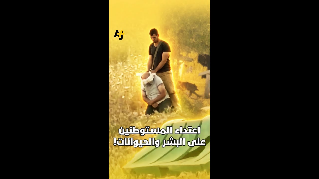 اعتداء المستوطنين على البشر والحيوانات!