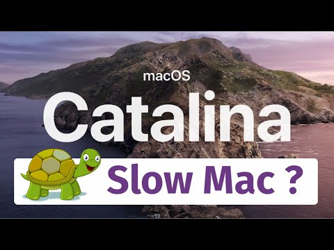 Slow Mac Fix On MacOS Catalina