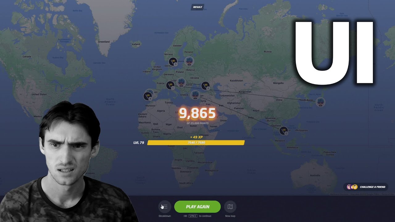 What is Geoguessr Doing with their UI? - YouTube