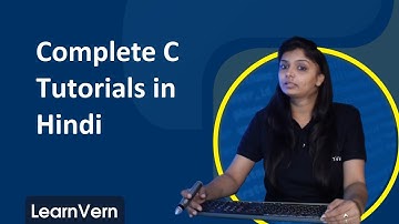 C Video Tutorial In Hindi | Introduction To C Language