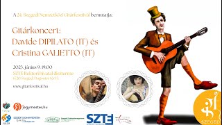 Koncert: Cristina Galietto (IT) I 24. Szeged IGF