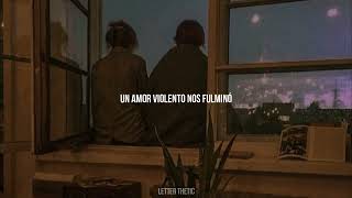 un amor violento - los tres, letra.