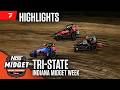 Indiana Midget Week Round 5 | USAC Midgets at Tri-State Speedway 6/13/26 | Highlights