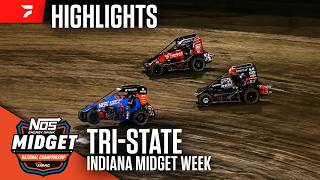 Indiana Midget Week Round 5 | USAC Midgets at Tri-State Speedway 6/13/26 | Highlights
