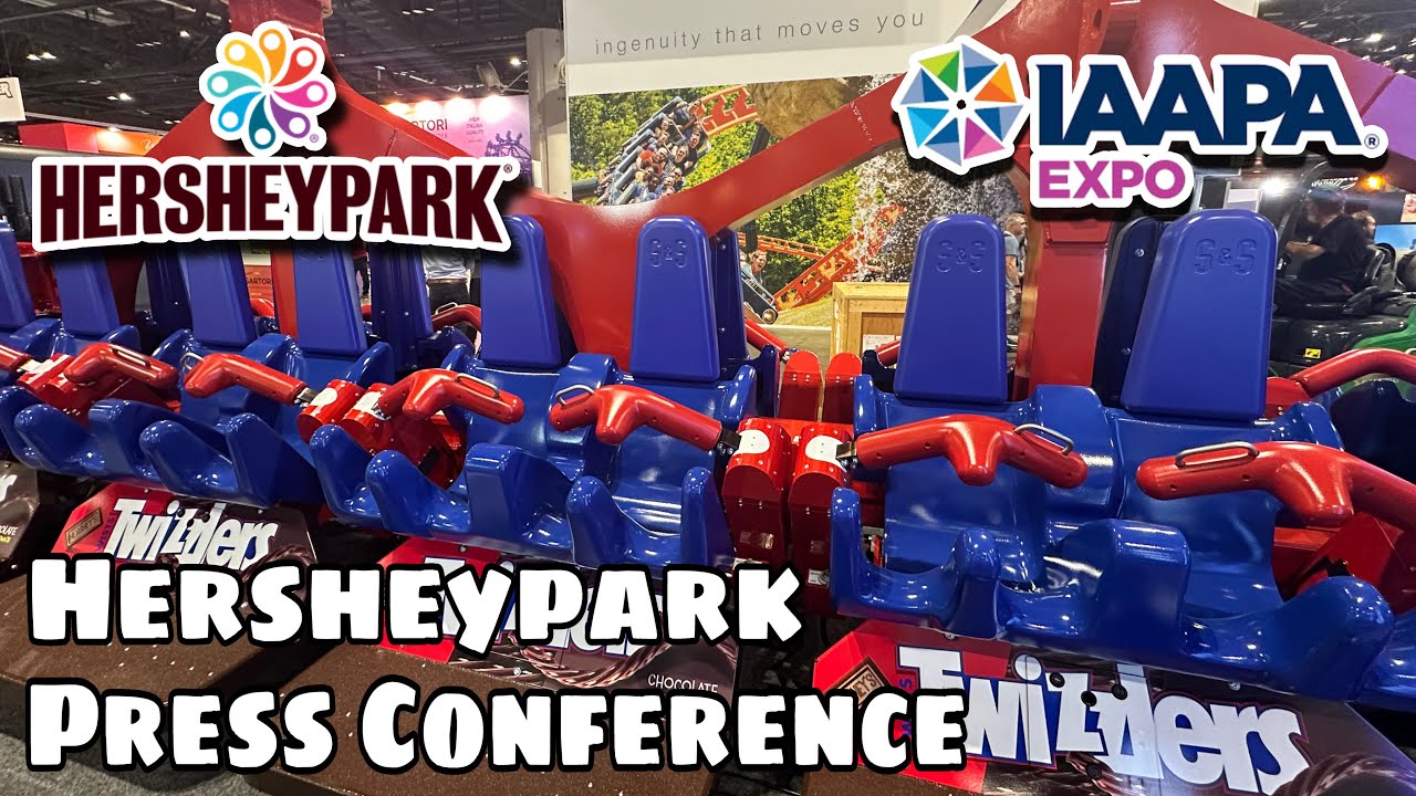 HersheyPark Full Press Conference 2024 Reveal | IAAPA Expo 2024