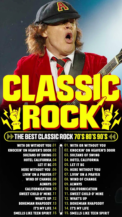 Best Classic Rock Of 70 80s 90s #classicrocksong #classicrockplaylist #classicrock70s80s
