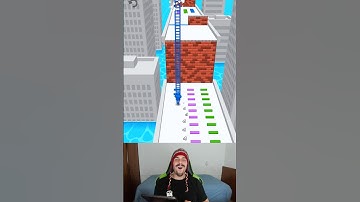 Crazy Ladder Master [ Super Difficult Level ] #games #funnygame #abootplays