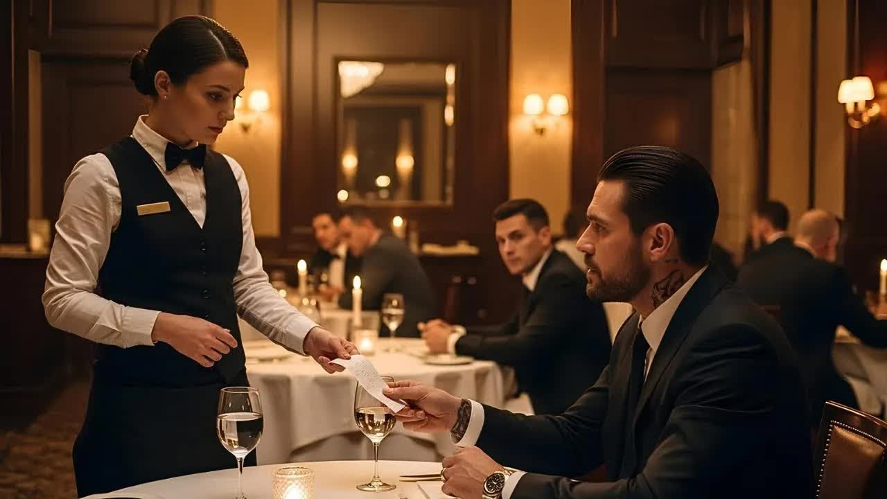 Kellnerin warnt Mafiaboss： „Bewaffneter hinter Ihnen  Deal schief  Verlassen Sie jetzt “