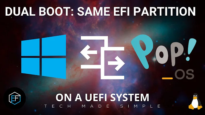 Pop_OS! & Windows 10: Sharing the EFI partition at Boot
