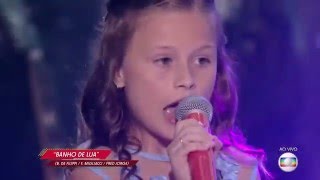 Rafa Gomes Canta Banho De Lua No The Voice Kids - Semifinal Temporada 1