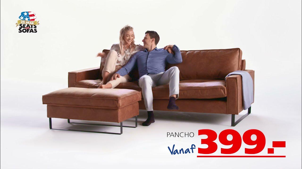 nabootsen wacht heelal Seats and Sofas 2-Zits Bank Pancho - YouTube