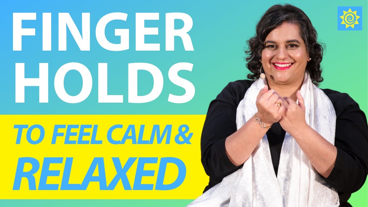 Finger Holds JSJ for Relaxation with EFT Tapping Vitality Living