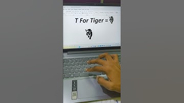 Tiger Symbol in MS Word Shortcut Key | #Computer #ShortcutKeys #MSWord #Shorts #Tiger